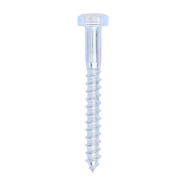 8.0 x 70 Coach Screws – Hex – Zinc