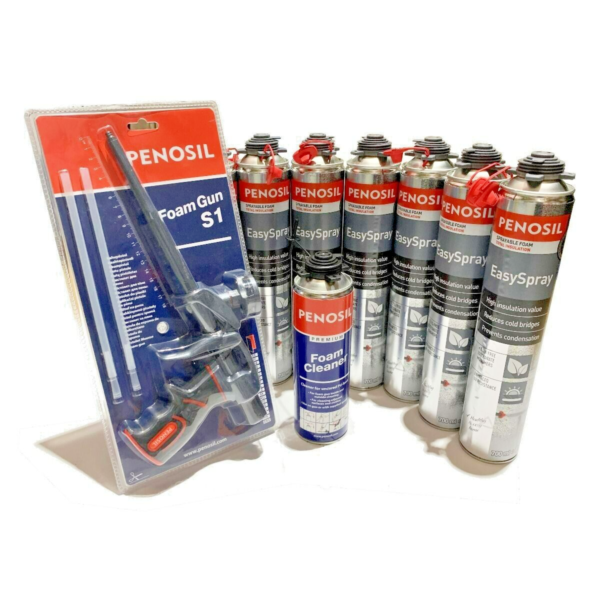 Penosil Easy Spray 111 Spray Foam Insulation Can DIY, Condensation, Acoustic
