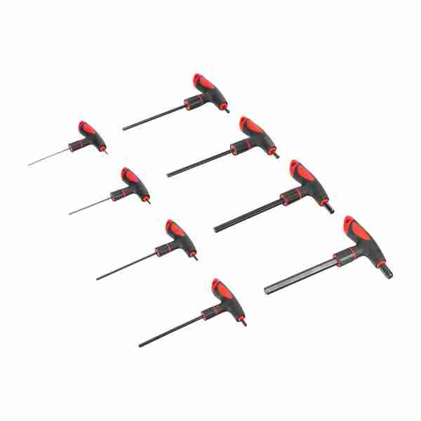 8pcs T-Handle Hex Key Set