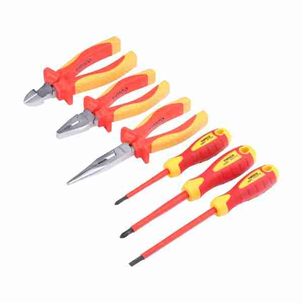 6pcs VDE Pliers & Screwdriver Set