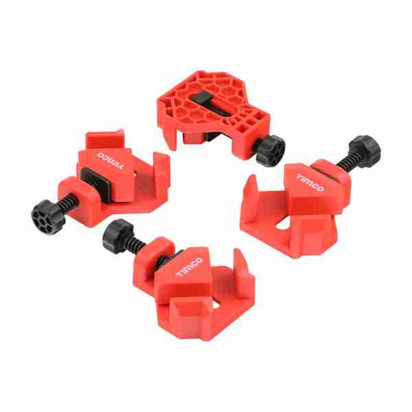 4pcs Quick Corner Clamp Set
