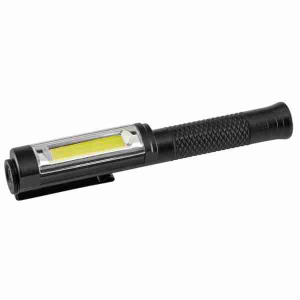 DRAPER COB LED RECHARGEABLE ALU TORCH