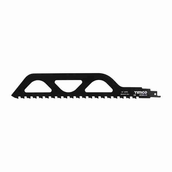 S1243HM Reciprocating Saw Blades – Block / Brick Cutting – Tungsten Carbide Tipped Blade – S1243HM