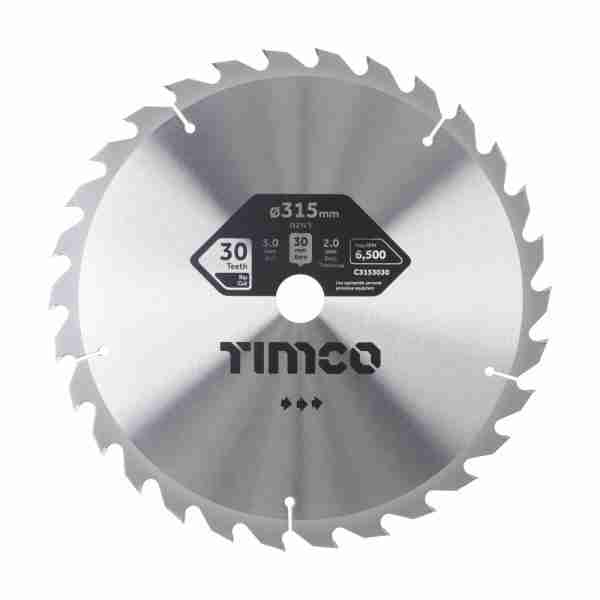 315 x 30 x 30T Circular Saw Blade – General Purpose – Coarse/Medium
