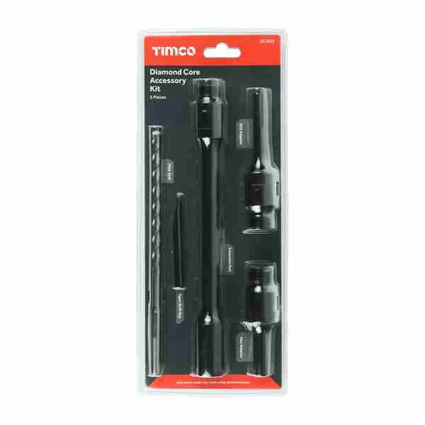 5pcs Dry Diamond Core Accessory Kit