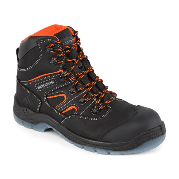 PORTWEST Portwest Compositelite All Weather Boot S7S FO SR Black SIZE 46