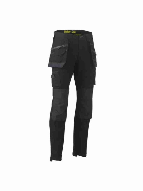 BISLEY FLX&MOVE TOOL PKT TROUSER CHARCOAL 34S