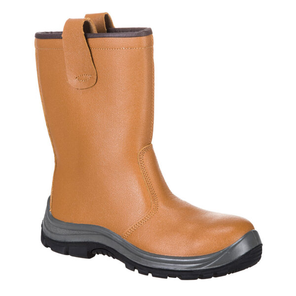 PORTWEST Steelite Rigger Boot S1P CI HRO Tan SIZE 44