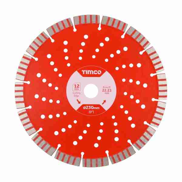 230 x 22.2 Premium Diamond Blade – Turbo Segmented
