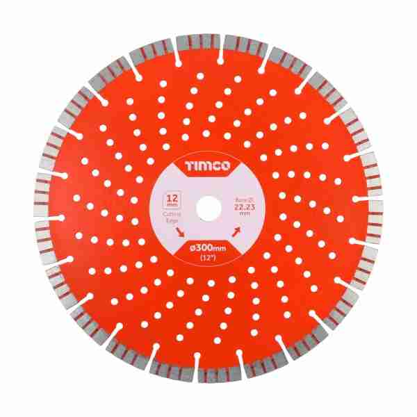 300 x 22.2 Premium Diamond Blade – Turbo Segmented
