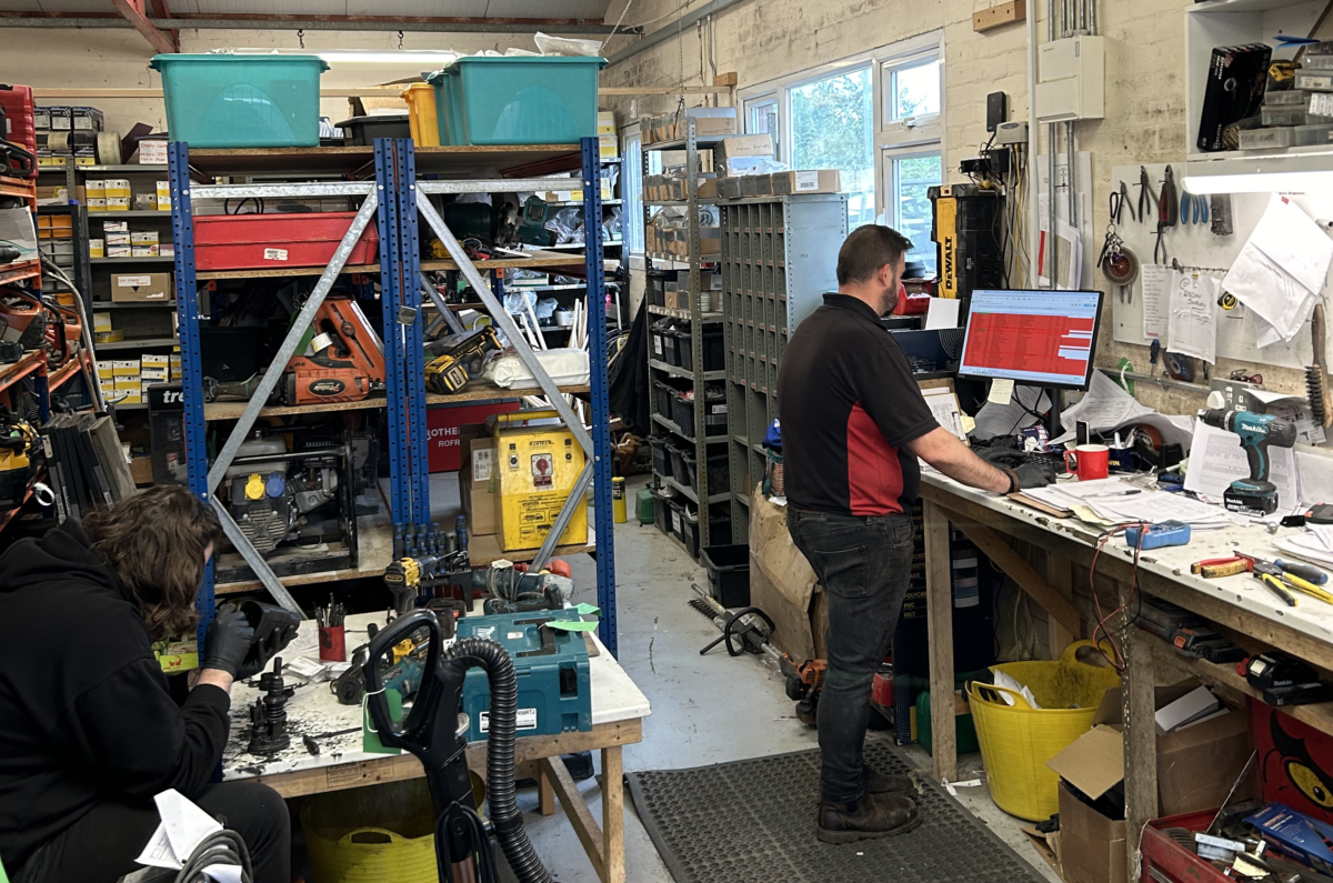 Power Tool Repairs in action
