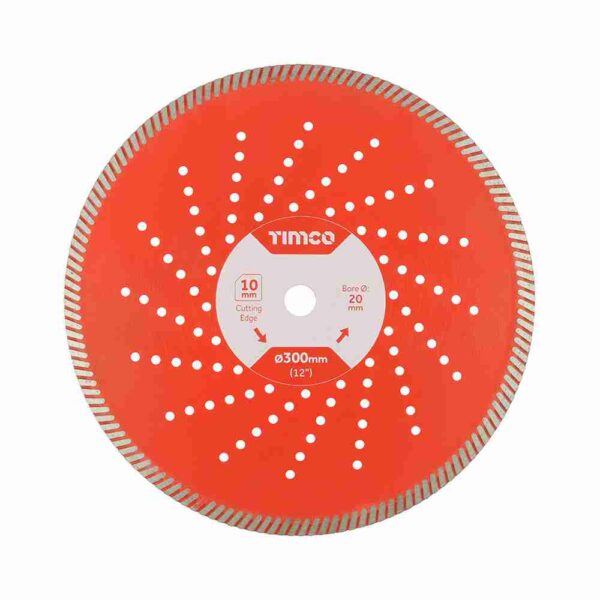 300 x 20 Premium Diamond Blade – Turbo Continuous