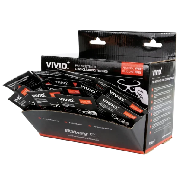 Riley Vivid Moist Lens Wipes