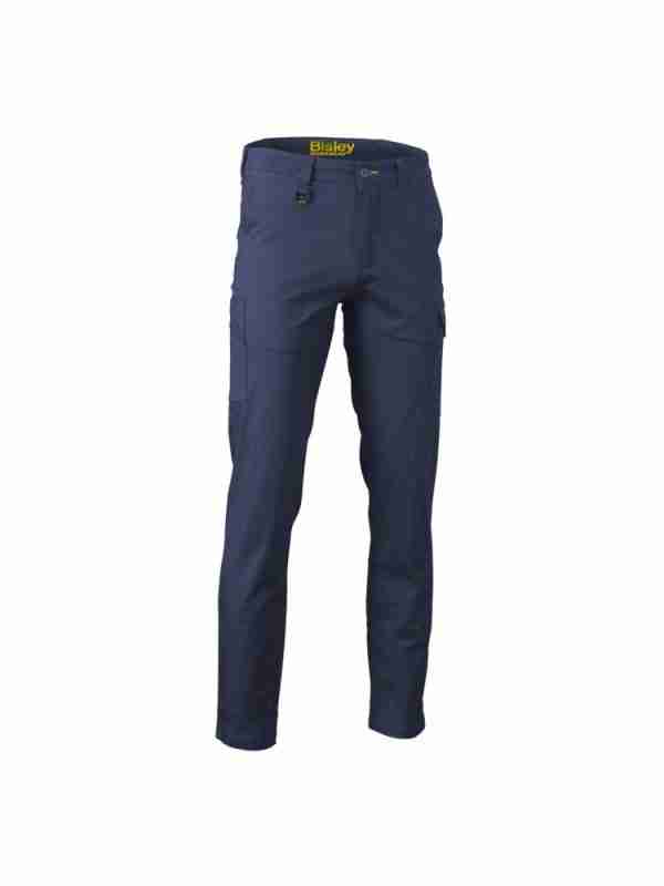 BPC6008 Stretch cotton Cargo Trousers Navy 34 Reg