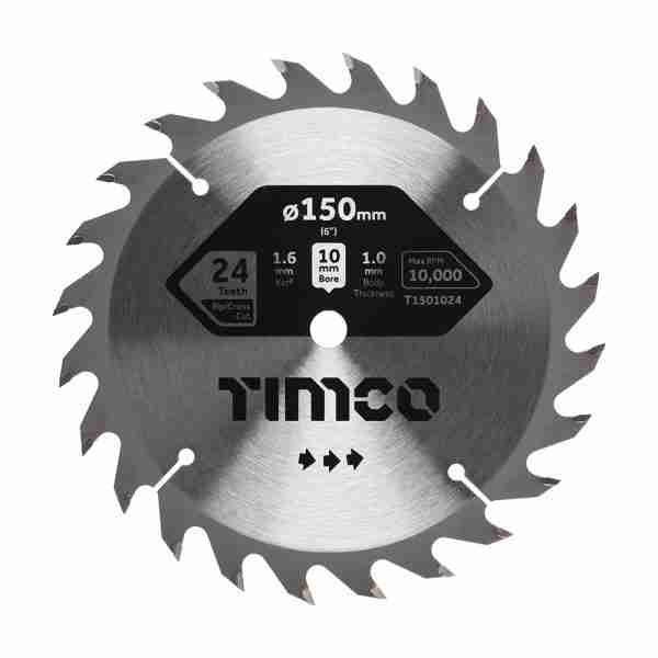 150 x 10 x 24T Handheld Cordless Circular Saw Blade