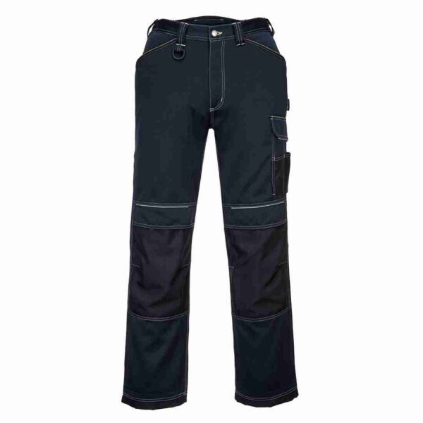 PORTWEST PW3 Work Trousers Navy/Black SIZE 36