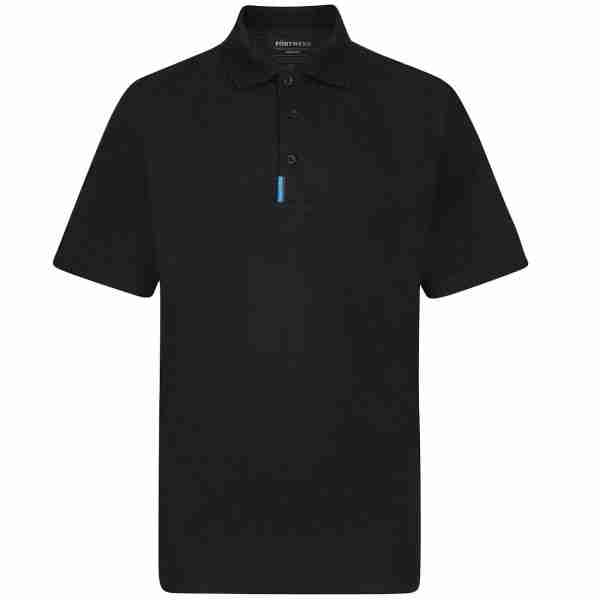 PORTWEST WX3 Polo Shirt Black SIZE XXL