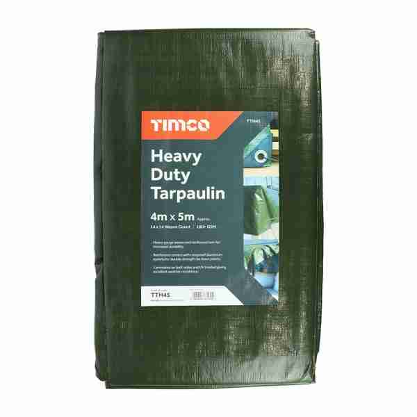 4 x 5m Tarpaulin – Heavy Duty