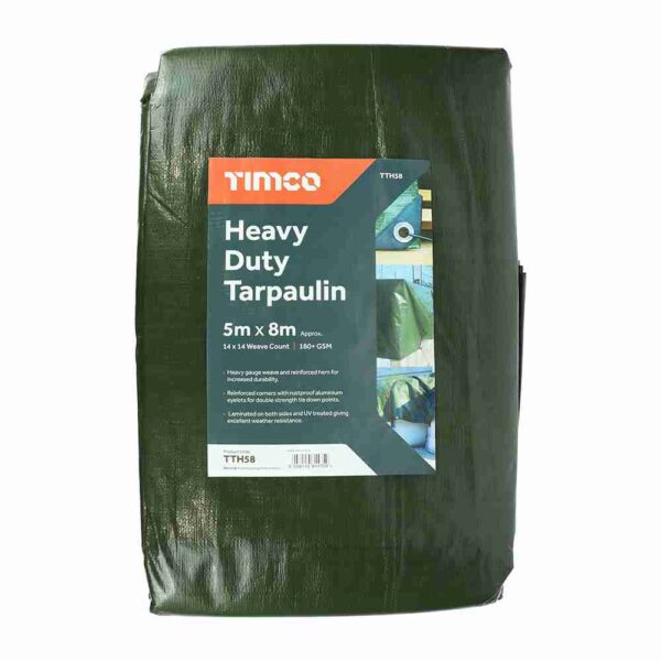 5 x 8m Tarpaulin – Heavy Duty