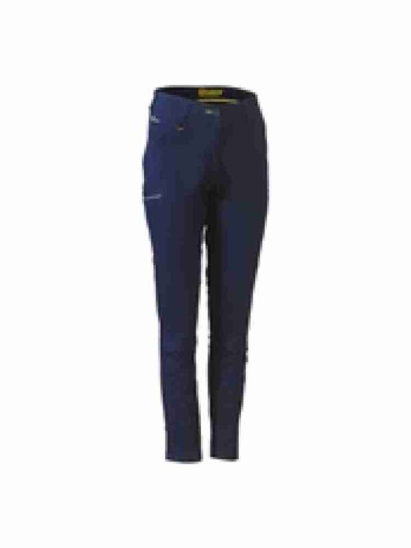 BISLEY WOMENS FLX & MOVE UTILITY TROUSERS NAVY SIZE 14