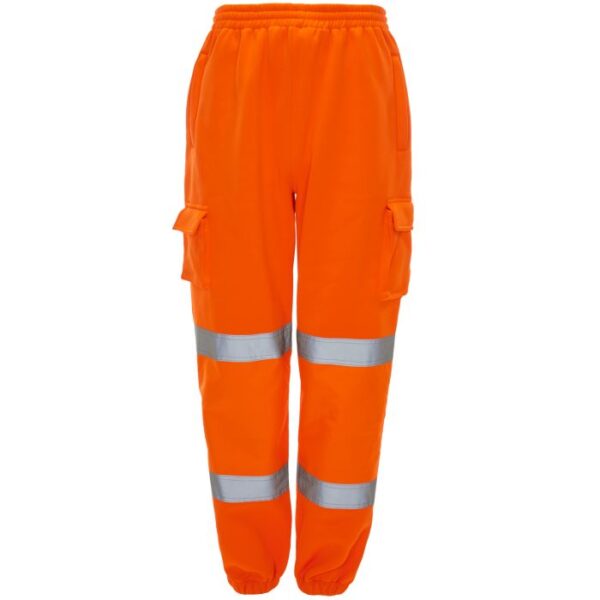 Supertouch Hi Vis Orange Jogging Bottoms Medium